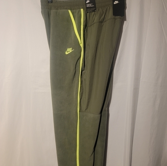 Nike Sportswear Fleece Pants Mens Size Medium CU4371 380 - Picture 5 of 7